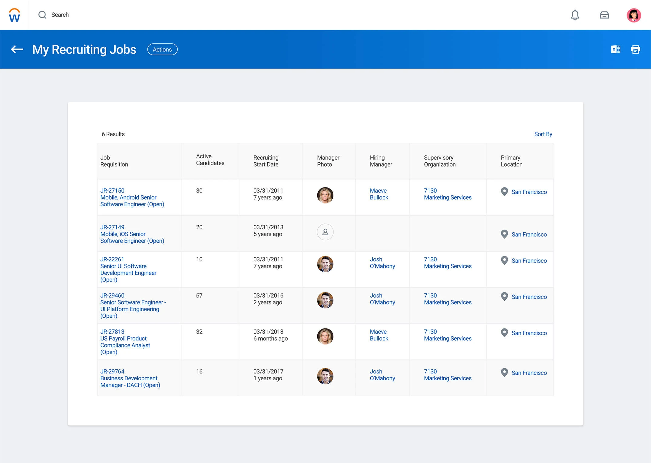 The desktop proposal for My Recruiting Jobs.