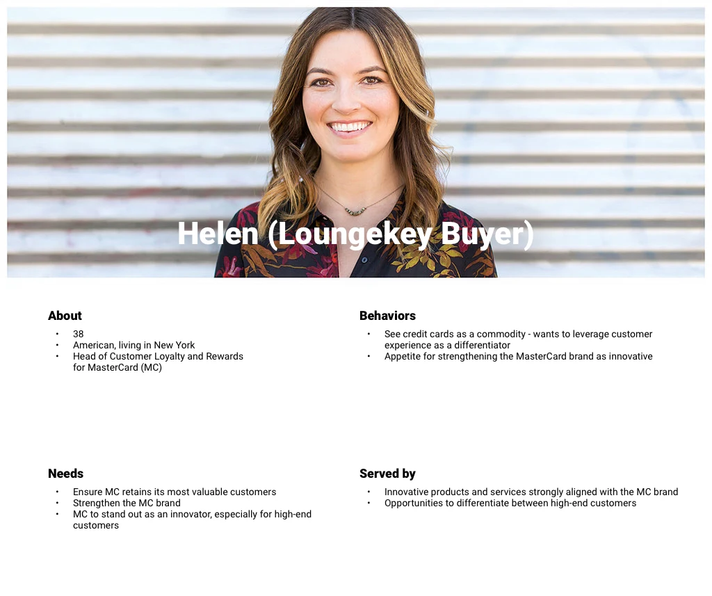 Helen: the loyalty buyer’s perspective.